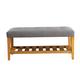Porch & Den Roswell Multicolor Tufted Fabric Bench - Thumbnail 15