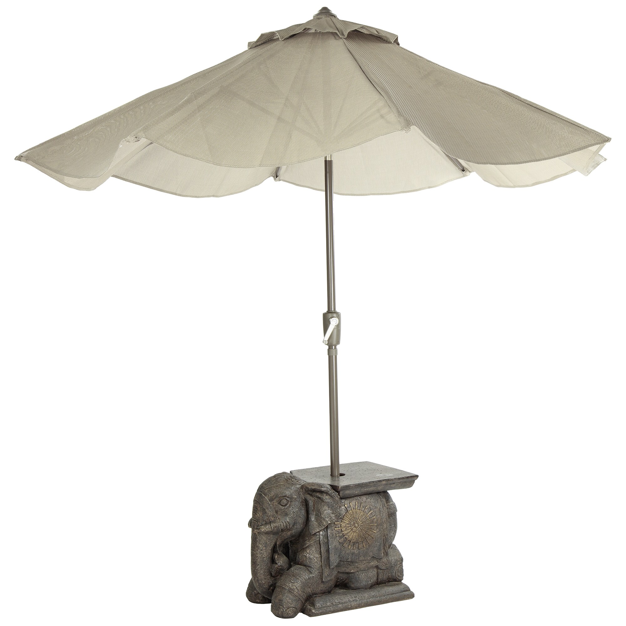 Shop Black Friday Deals On Bombay Outdoors Elephant Umbrella Base Overstock 14104688