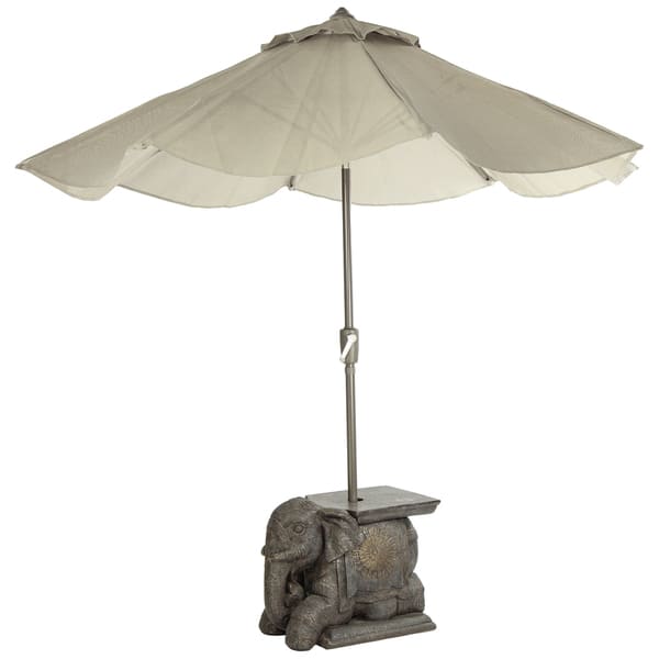 bed bath and beyond patio umbrella stand Bombay Outdoors Elephant Umbrella Base - Bed Bath & Beyond