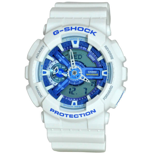 g shock blue dial