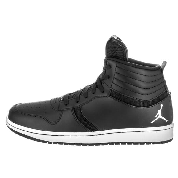 Shop Jordan Men S Air Jordan Heritage Black Leather Basketball