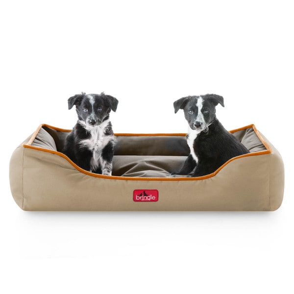 waterproof bolster dog bed