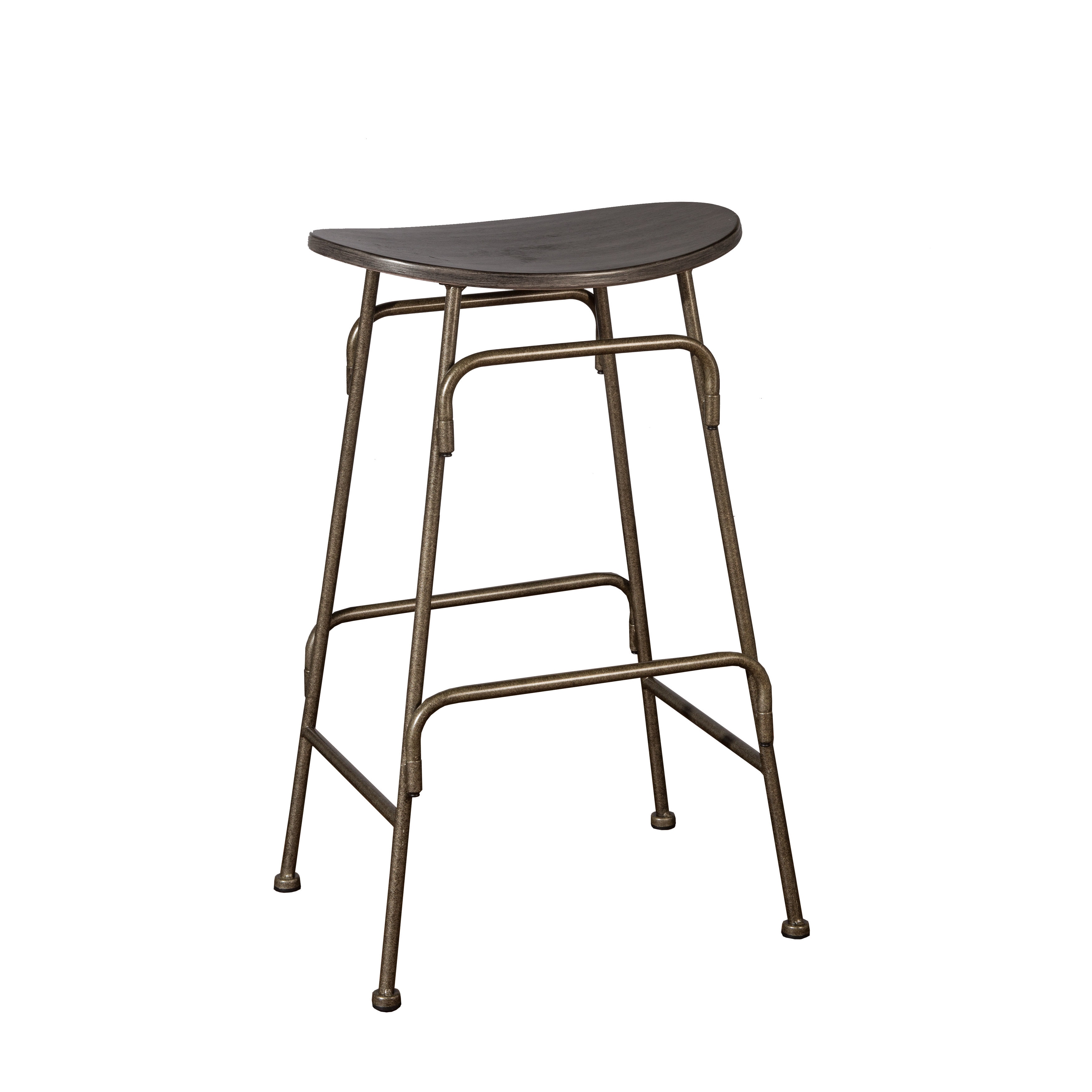 bronze backless bar stools