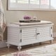 preview thumbnail 4 of 29, Maybelle Velvet Cushion Shutter Door Storage Bench by iNSPIRE Q Classic