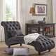preview thumbnail 3 of 47, Knightsbridge Tufted Oversized Chaise Lounge by iNSPIRE Q Artisan