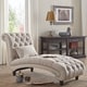 preview thumbnail 4 of 47, Knightsbridge Tufted Oversized Chaise Lounge by iNSPIRE Q Artisan