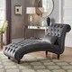 preview thumbnail 8 of 47, Knightsbridge Tufted Oversized Chaise Lounge by iNSPIRE Q Artisan