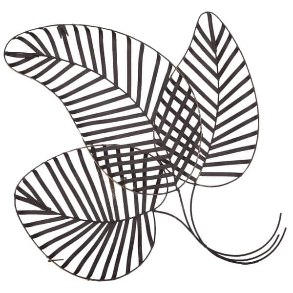 Adeco Bronze Leaf Urban Design Metal Wall Decor Bed Bath & Beyond