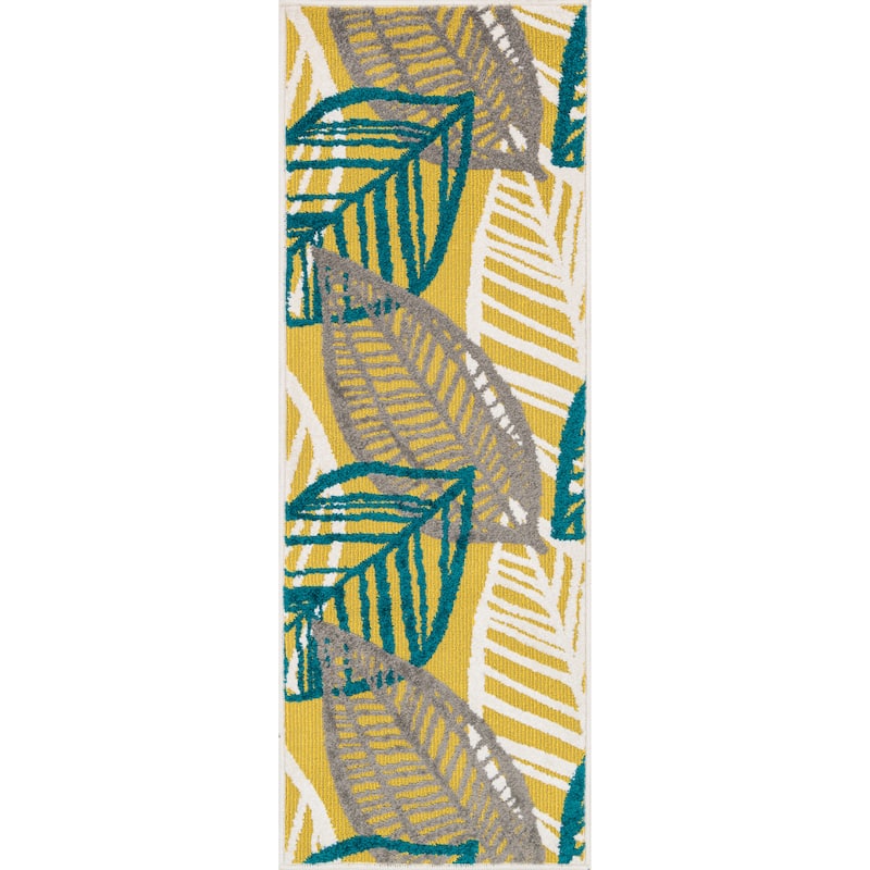 Alexander Home Palm Tropical Rug