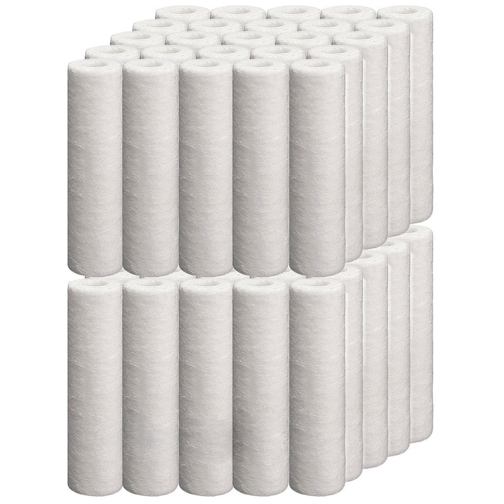 iSpring 10''x2.5'' Sediment Filter Replacement Cartridges(Case of 50)