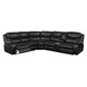 preview thumbnail 2 of 5, Furniture of America Sory Traditional Black Reclining Sectional