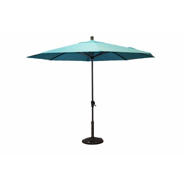 Shop Resort 11 Market Umbrella With Windvent And No Tilt Bronze Frame Finish Overstock 14137747