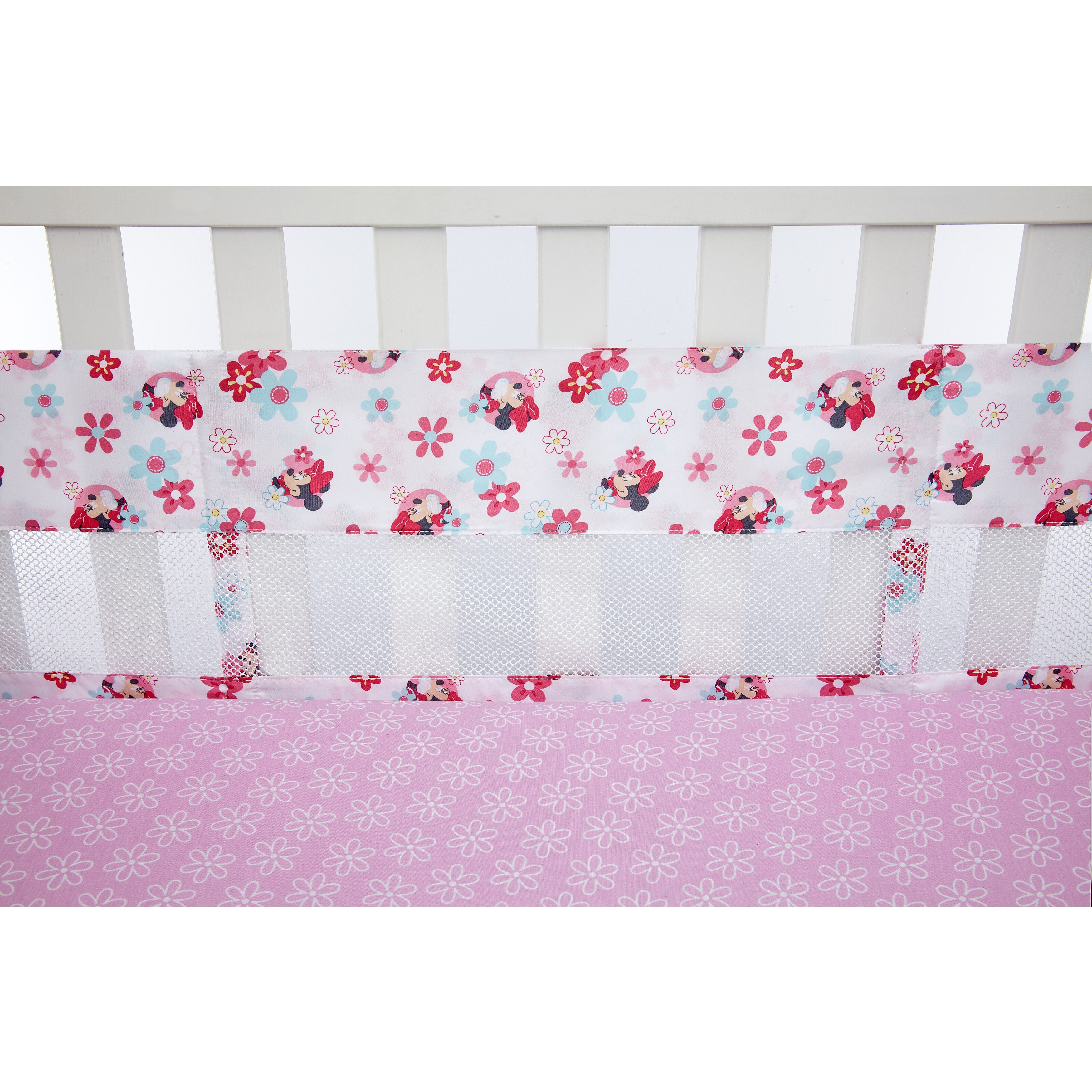 minnie mouse crib liner