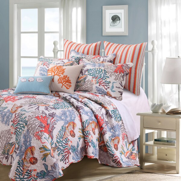 Barefoot Bungalow Atlantis 5-Piece Quilt Set