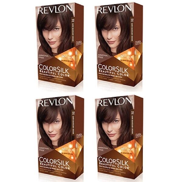 Shop Black Friday Deals On Revlon Colorsilk Hair Color Dark Mahogany Brown 32 Overstock 14140172