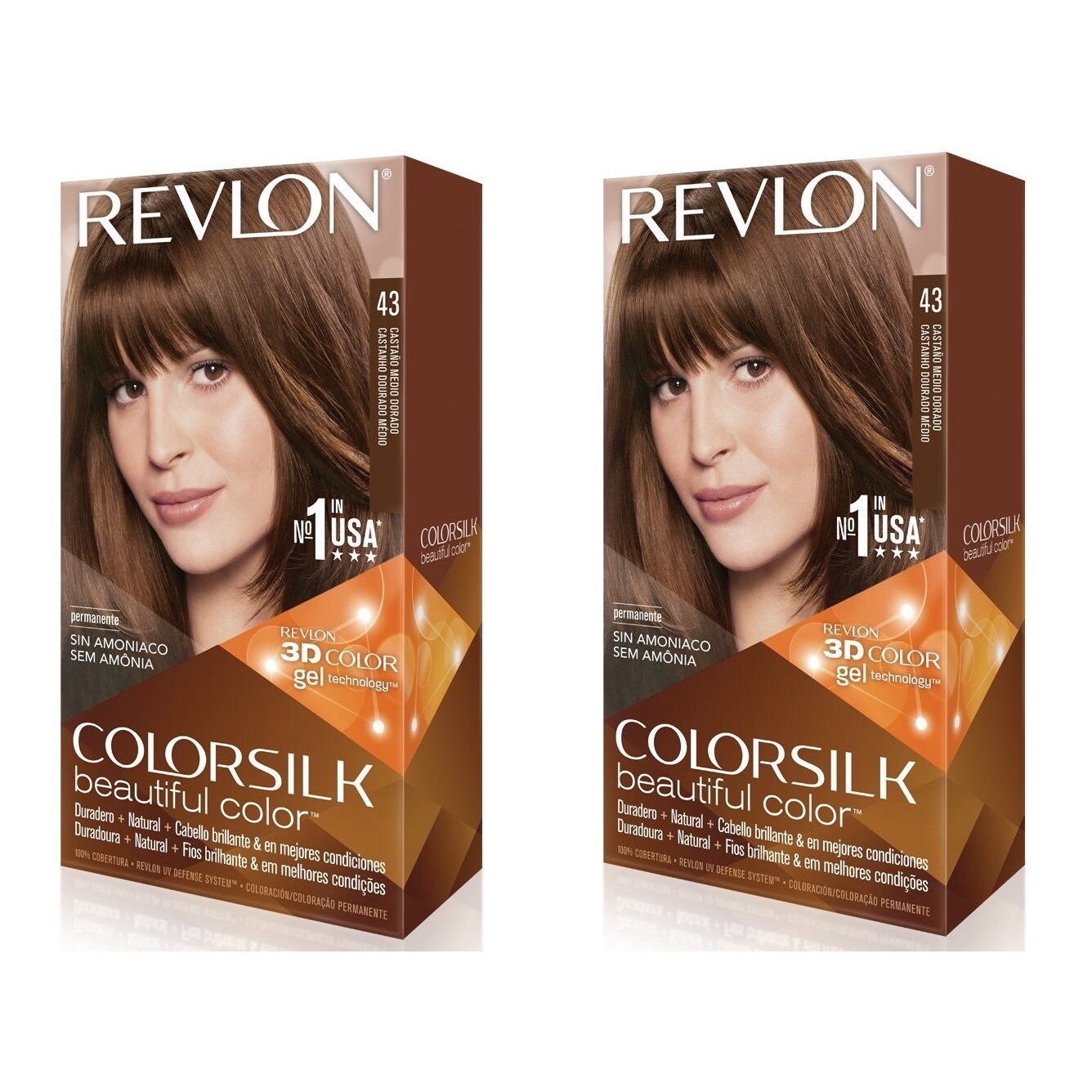 Shop Revlon Colorsilk Hair Color Medium Golden Brown 43 Free