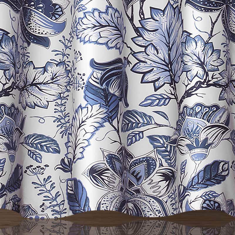 Lush Decor Cynthia Jacobean Shower Curtain