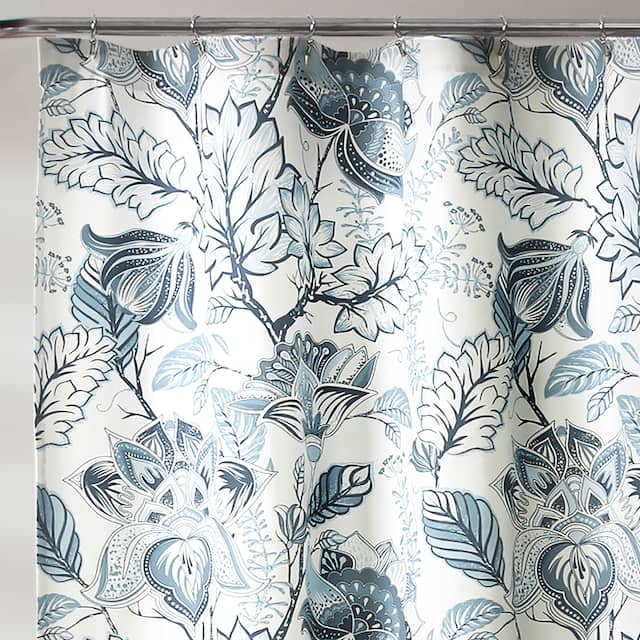 Lush Decor Cynthia Jacobean Shower Curtain Overstock.ca