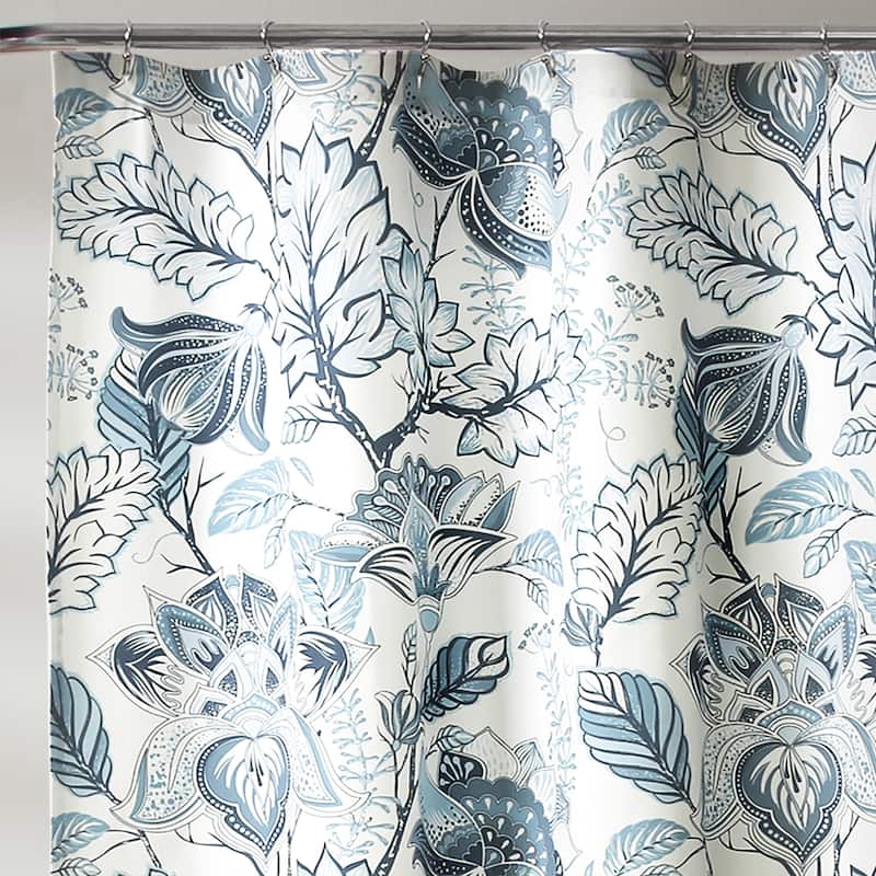 Lush Decor Cynthia Jacobean Shower Curtain