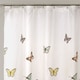 preview thumbnail 2 of 9, Lush Decor Flutter Butterfly Shower Curtain