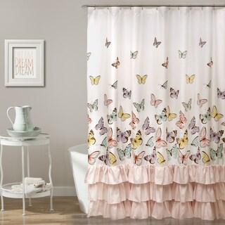 lush decor flutter butterfly reversible quilt se