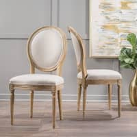 Phinnaeus Fabric Dining Chair by Christopher Knight Home (Set of 2)
