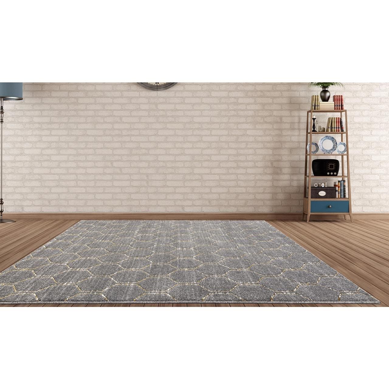 Persian Rugs Trellis Charcoal Gray W Accents Of Gold Area Persian Rugs Trellis Charcoal Gray W