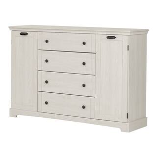 Size 4 Drawer Combo Chest Dressers Chests For Less South S Avilla 4 Drawer Dresser With Doors Winter Oak