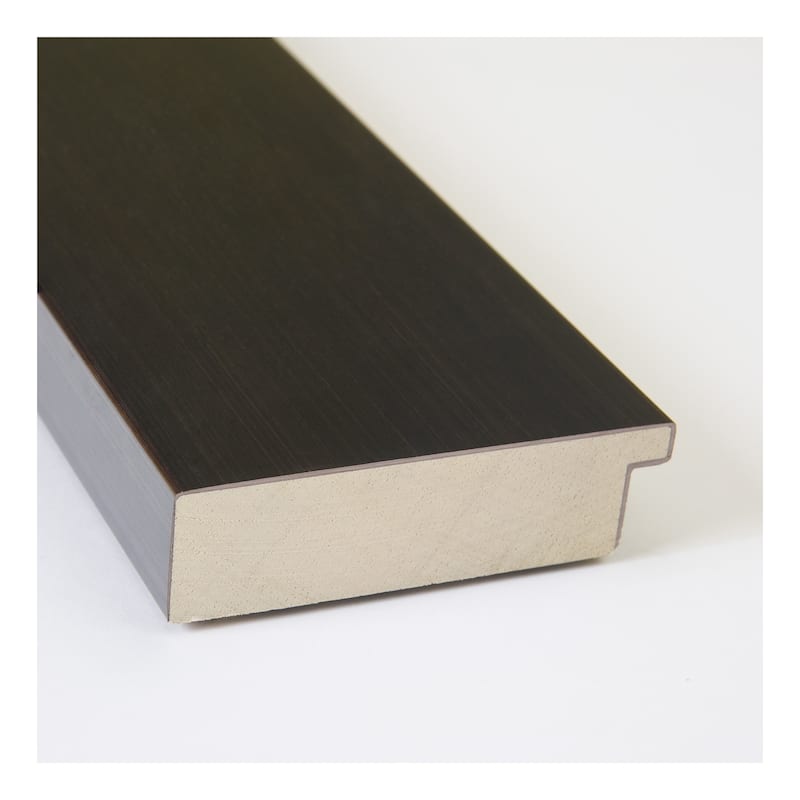 Framed Cork Board, Choose Your Custom Size, Portico Espresso Wood