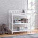preview thumbnail 1 of 3, Delta Children Flat Top Changing Table with Casters, Bianca (White)