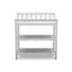 preview thumbnail 5 of 3, Delta Children Flat Top Changing Table with Casters, Bianca (White)