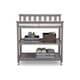 preview thumbnail 3 of 3, Delta Children Flat Top Changing Table with Casters, Grey