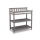 preview thumbnail 4 of 3, Delta Children Flat Top Changing Table with Casters, Grey