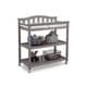 preview thumbnail 2 of 3, Delta Children Bell Top Changing Table with Casters, Grey