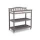 preview thumbnail 4 of 3, Delta Children Bell Top Changing Table with Casters, Grey