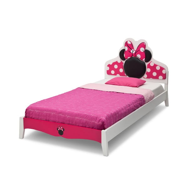 Shop Disney Minnie Mouse Wood Twin Bed Free Shipping Today