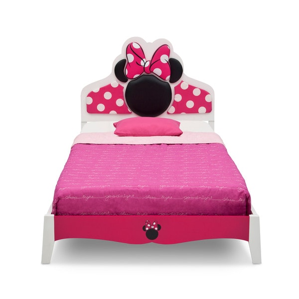 disney minnie mouse wood twin bed