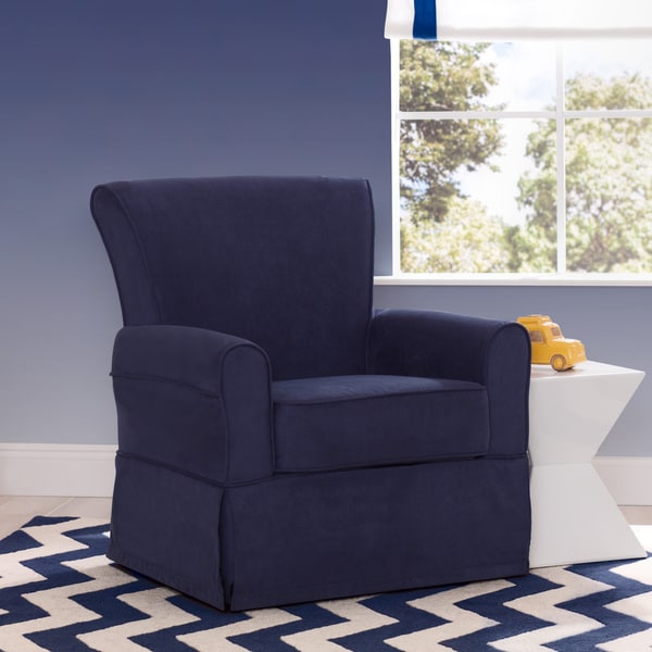 navy glider chair