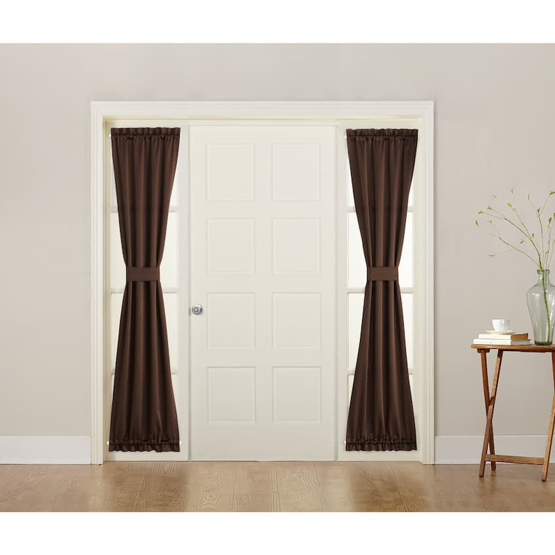 Porch & Den Inez Energy-efficient Sidelight Curtain Panel, Single Panel