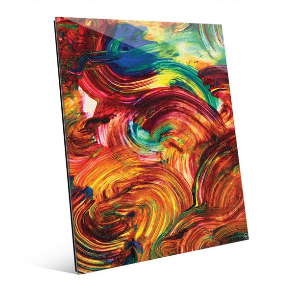 'Autumn Winds' Glass Wall Art Print | Overstock.com Shopping - The Best ...