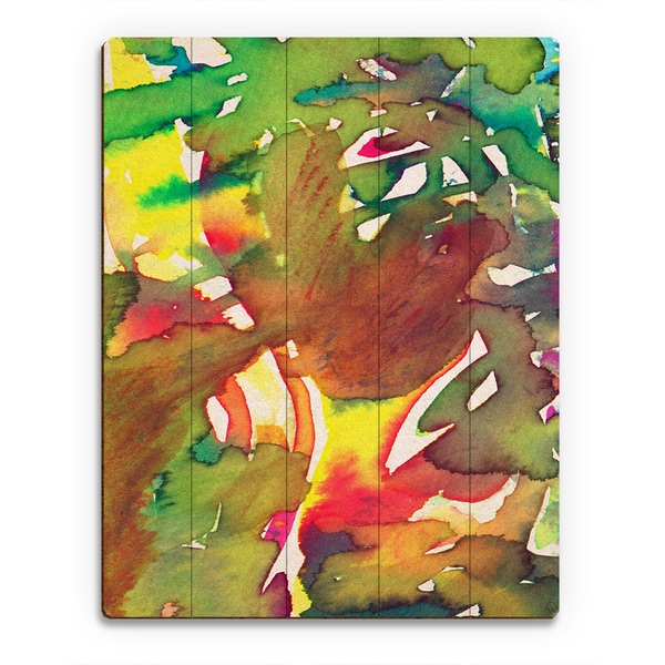'Cera Una Volta Infondo Al Bosco' Wooden Wall Art Print