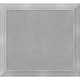 preview thumbnail 11 of 15, Framed Magnetic Board Choose Your Custom Size, Romano Silver Wood