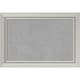 preview thumbnail 9 of 15, Framed Magnetic Board Choose Your Custom Size, Romano Silver Wood