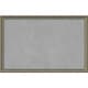 preview thumbnail 5 of 11, Framed Magnetic Board Choose Your Custom Size, Parisian Silver Wood