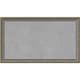 preview thumbnail 6 of 11, Framed Magnetic Board Choose Your Custom Size, Parisian Silver Wood