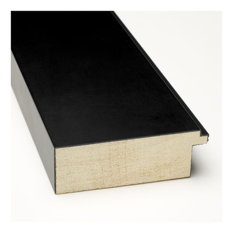 Framed Magnetic Board Choose Your Custom Size, Corvino Black Wood