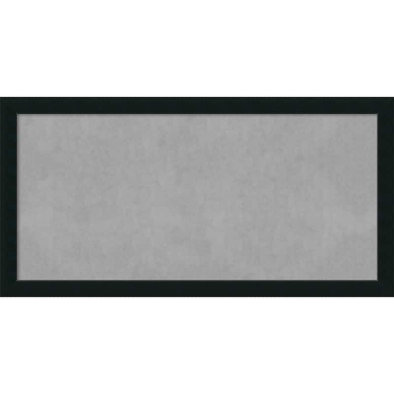 Framed Magnetic Board Choose Your Custom Size, Corvino Black Wood