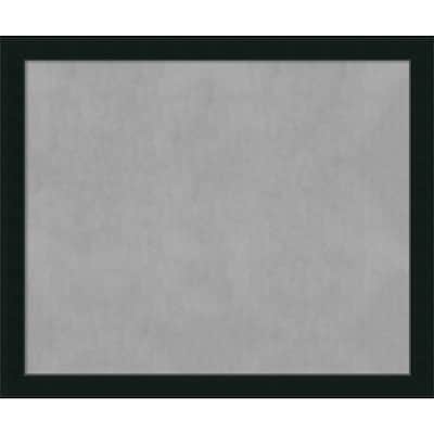 Framed Magnetic Board Choose Your Custom Size, Corvino Black Wood