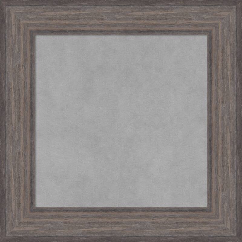 Framed Magnetic Board Choose Your Custom Size, Country Barnwood Wood