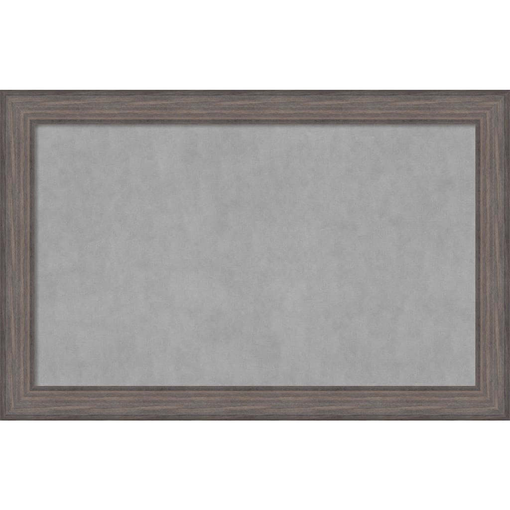 Framed Magnetic Board Choose Your Custom Size, Country Barnwood Wood